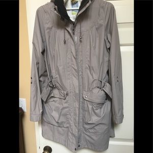Waterproof ISIS Gray Rain Jacket Size M